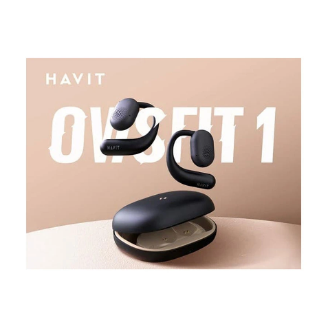 Picture of Havit OWSFIT 1 Black Open-Ear Bluetooth Earbuds #HVTWS-OWS914-BK