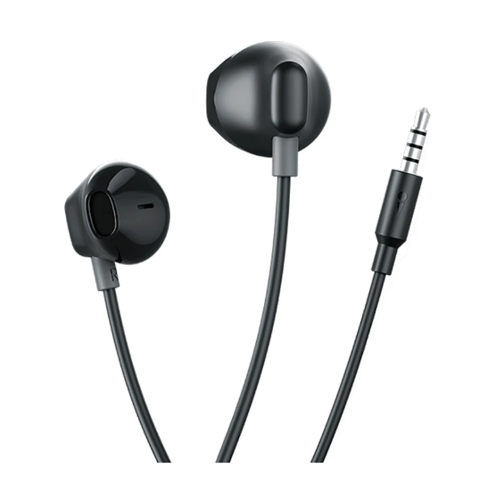 Picture of Oraimo Half In-Ear Wired 3.5mm Jack Black Earphone