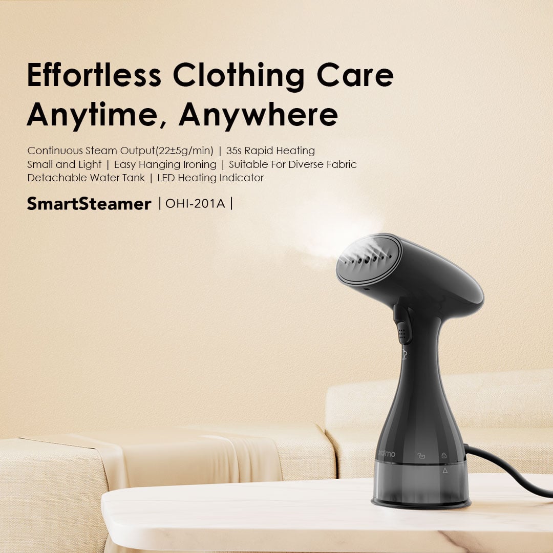 Picture of oraimo SmartSteamer 1500W Handheld Garment Steamer