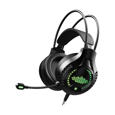 Picture of Micropack GH-02 CUPID Rainbow LED Black Gaming Headphone