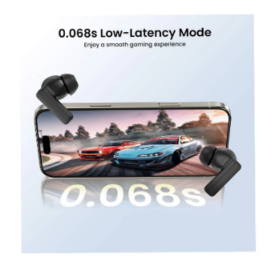 Picture of Bwoo BO-BW40-BK ANC & ENC Black TWS Bluetooth Earbuds