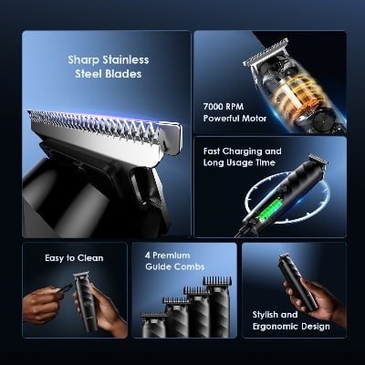 Picture of oraimo SmartTrimmer Cordless Powerful Electric Trimmer (OTR-210)