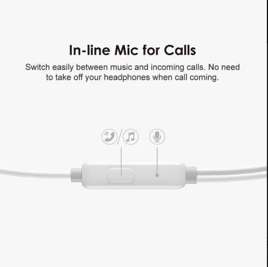 Picture of oraimo Halo 2S Half In-Ear Wired Headphones