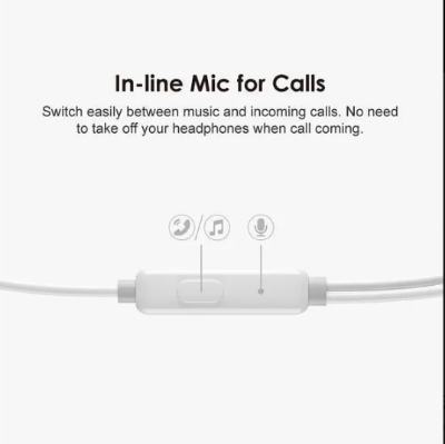 Picture of oraimo Halo 2S Half In-Ear Wired Headphones