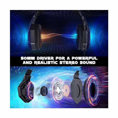 Picture of ONIKUMA K10 Pro RGB Wired Black Professional Gaming Headphone