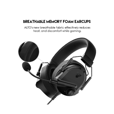 Picture of Fantech MH91 Alto Wired On-Ear Black Gaming Headphone