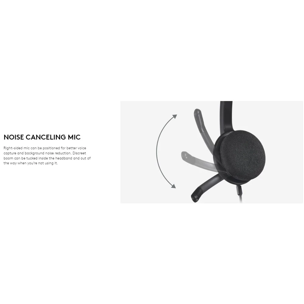 Picture of Logitech H340 USB Computer Headphone