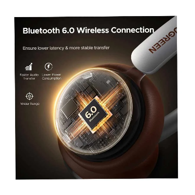 Picture of Ugreen Studio Plus HP207 ANC Brown Bluetooth Headphone