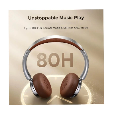 Picture of Ugreen Studio Plus HP207 ANC Brown Bluetooth Headphone