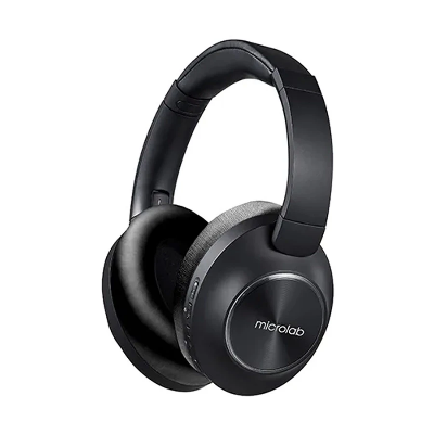 Picture of Microlab ANC H10 Active Noise Cancellation Bluetooth Black Headphone