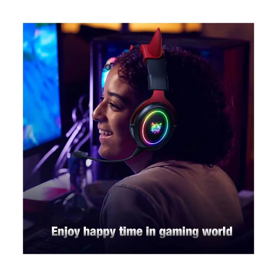 Picture of ONIKUMA X10 RGB Wired Black-Red Professional Gaming Headphone
