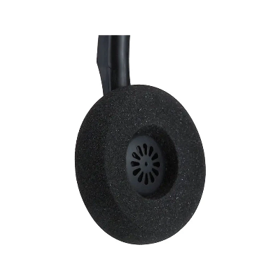 Picture of Inbertec UB200DU Duo Wired USB Noise Cancelling Black Headphone