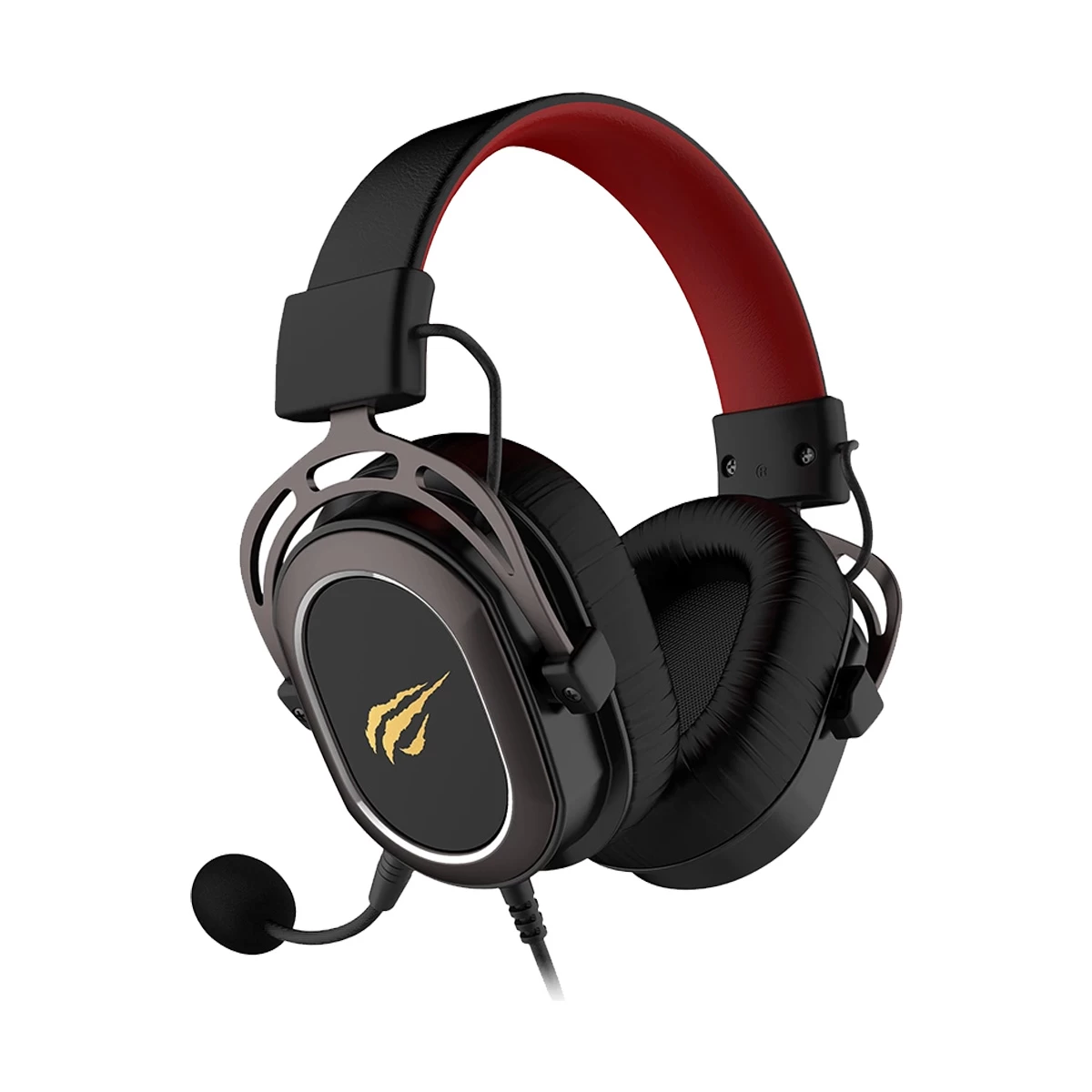 Picture of Havit H2008d Wired Black-Red Gaming Headphone