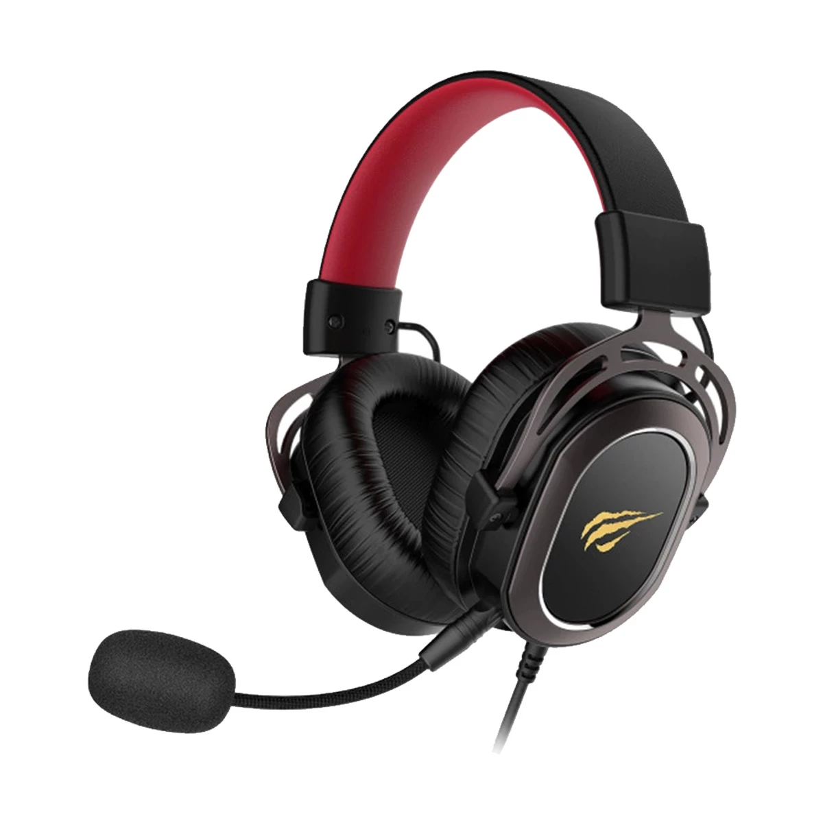 Picture of Havit H2008d Wired Black-Red Gaming Headphone