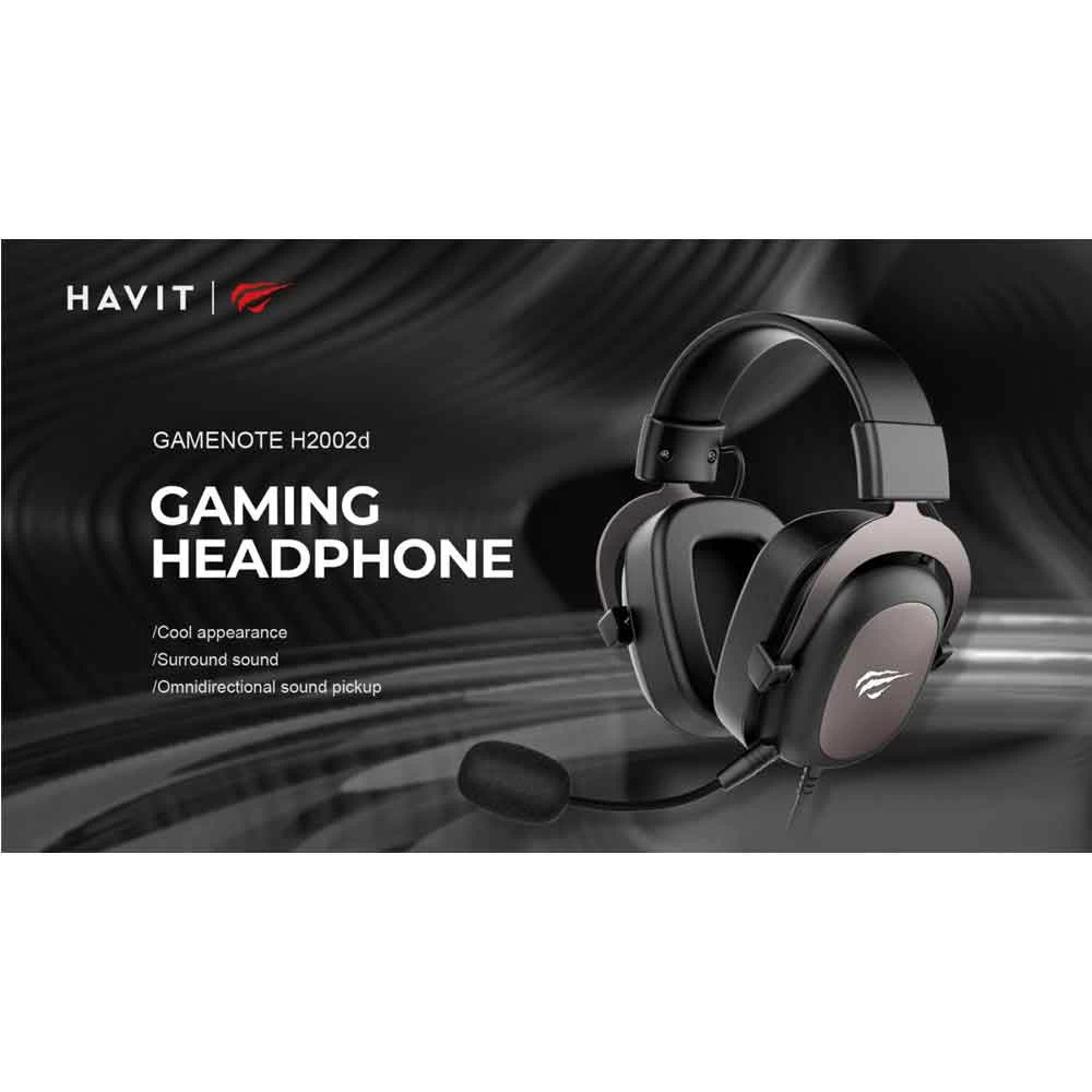 Picture of Havit HV-H2002d Gaming Black Headphone