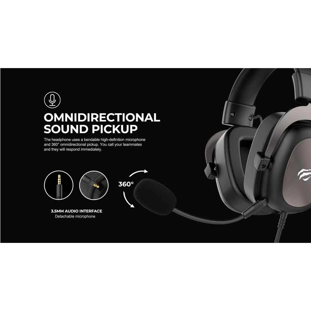 Picture of Havit HV-H2002d Gaming Black Headphone
