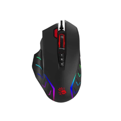 Picture of A4TECH Bloody J95s 2-FIRE RGB ANIMATION Stone Black Wired Gaming Mouse