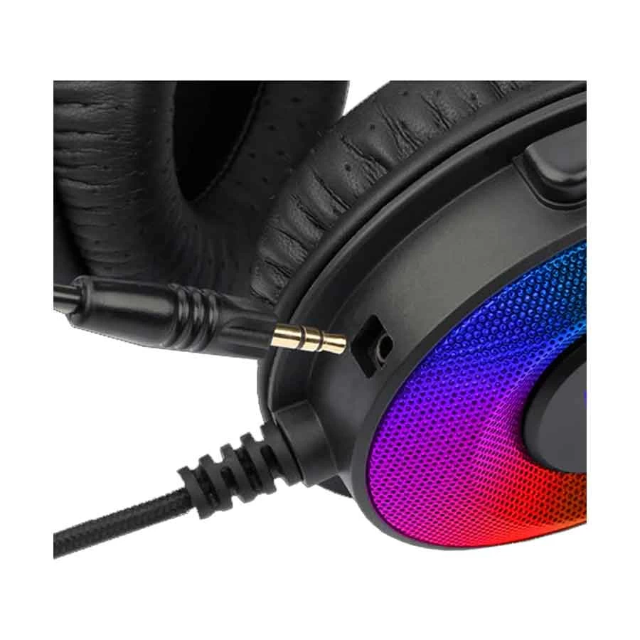 Picture of Redragon Pandora H350-1 RGB Wired Over-Ear Black Gaming Headphone