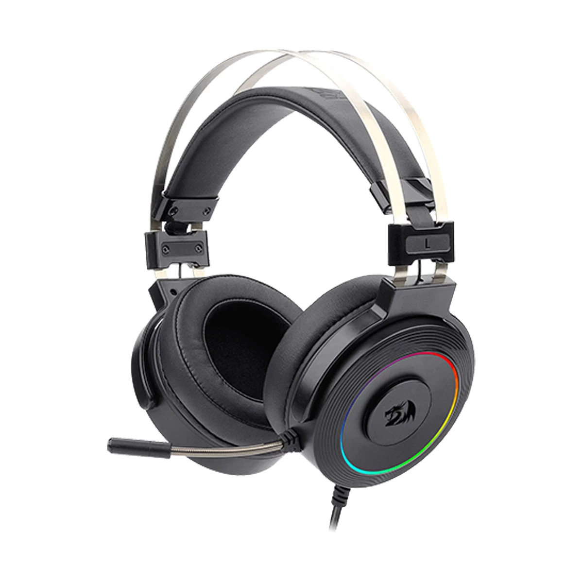 Picture of Redragon Lamia H320RGB-1 RGB Wired Black Gaming Headphone