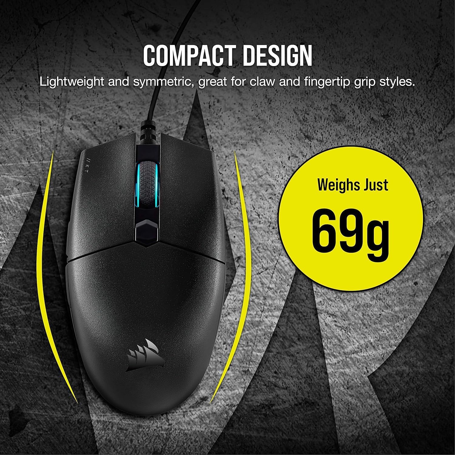 Picture of CORSAIR KATAR PRO Ultra-Light Wired Black (AP) Gaming Mouse