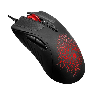 Picture of A4TECH Bloody A90 Light Strike RGB Black Gaming Mouse