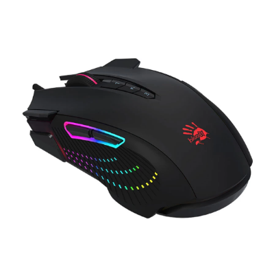 Picture of A4TECH Bloody J90S 2 Fire RGB Animation Black Gaming Mouse