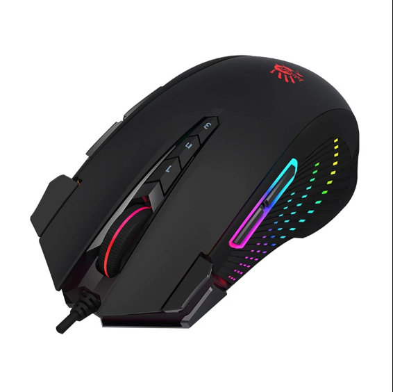 Picture of A4TECH Bloody J90S 2 Fire RGB Animation Black Gaming Mouse