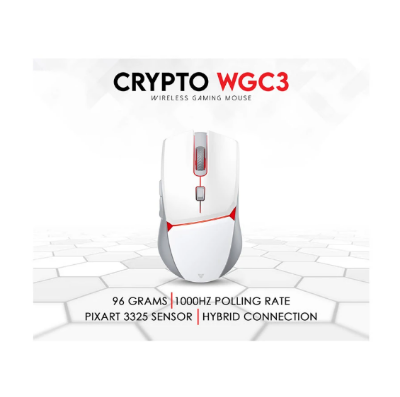 Picture of Fantech Crypto WGC3 (Dual Mode) White Gaming Mouse