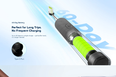 Picture of Oraimo Electric Toothbrush (OPC-ET500N)- GRAPHITE BLACK