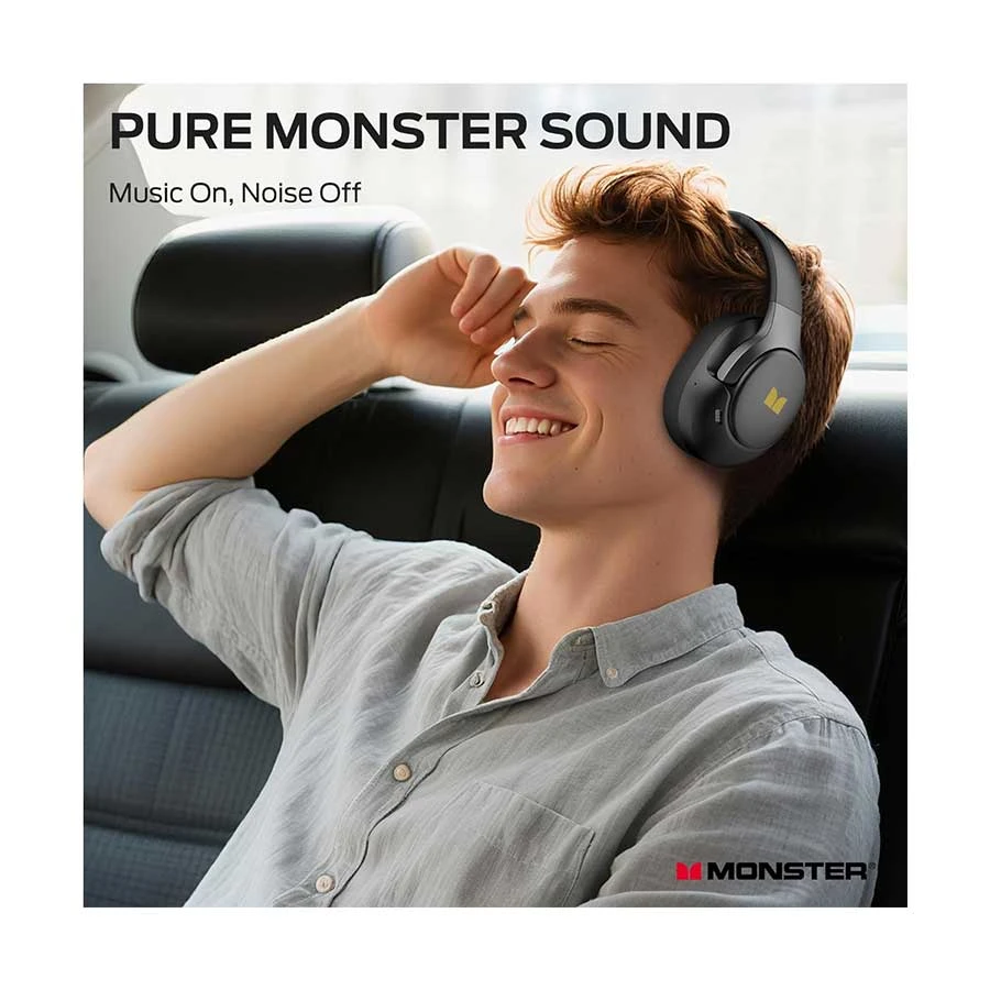 Picture of Monster Persona 5th ANC Black Bluetooth Over-Ear Headphone