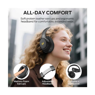 Picture of Monster Persona 5th ANC Black Bluetooth Over-Ear Headphone