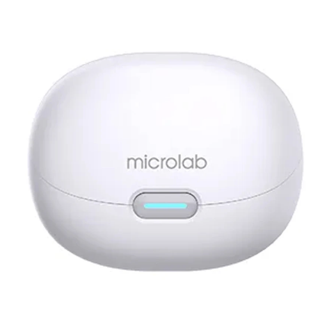 Picture of Microlab Wisepods ANC03 TWS Black Bluetooth Earbuds