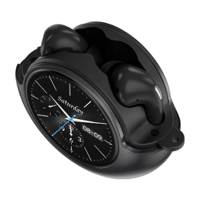 Picture of WEOFLY Lifefits Black TWS Bluetooth Earbuds with Smart Touchscreen #WFLF423B