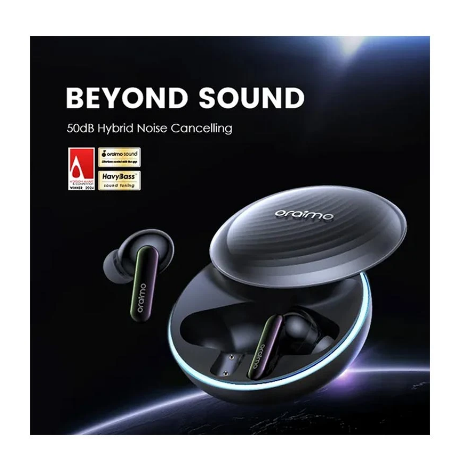 Picture of Oraimo SpaceBuds Space Grey TWS Bluetooth Earbuds #OTW-630