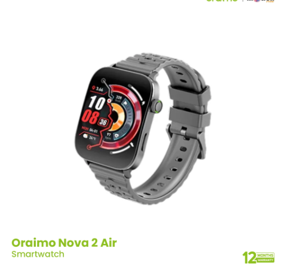 Picture of Oraimo Nova 2 Air OSW-814S Amoled Smart Watch