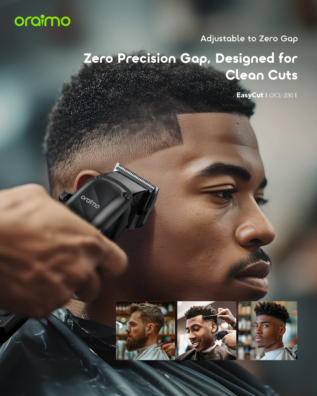 Picture of oraimo EasyCut Super Powerful Adjustable Hair Clipper