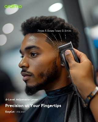 Picture of oraimo EasyCut Super Powerful Adjustable Hair Clipper