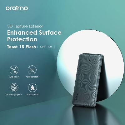 Picture of oraimo Toast 15 Flash 10000mAh Fast Charging Power Bank C (OPB-1100)