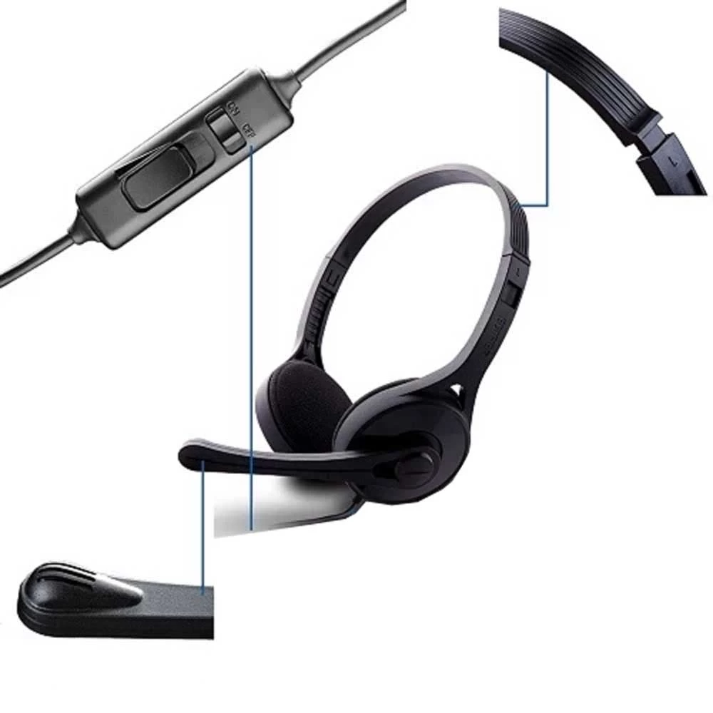 Picture of Edifier K550 Wired Black Headphone