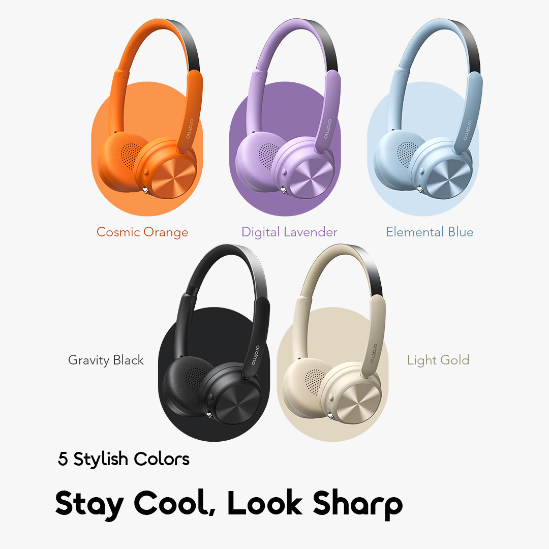 Picture of oraimo BoomPop Air Lightweight On-Ear Wireless Headphones OHP-316