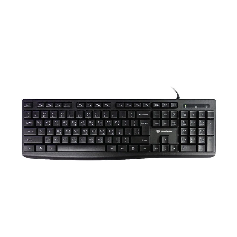 Picture of Revenger RK24 Black Wired Keyboard with Bangla