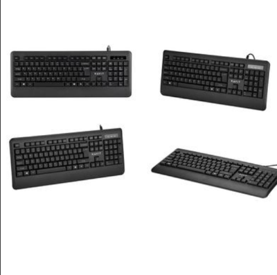 Picture of Havit KB253 Wired Black Exquisite Keyboard with Bangla