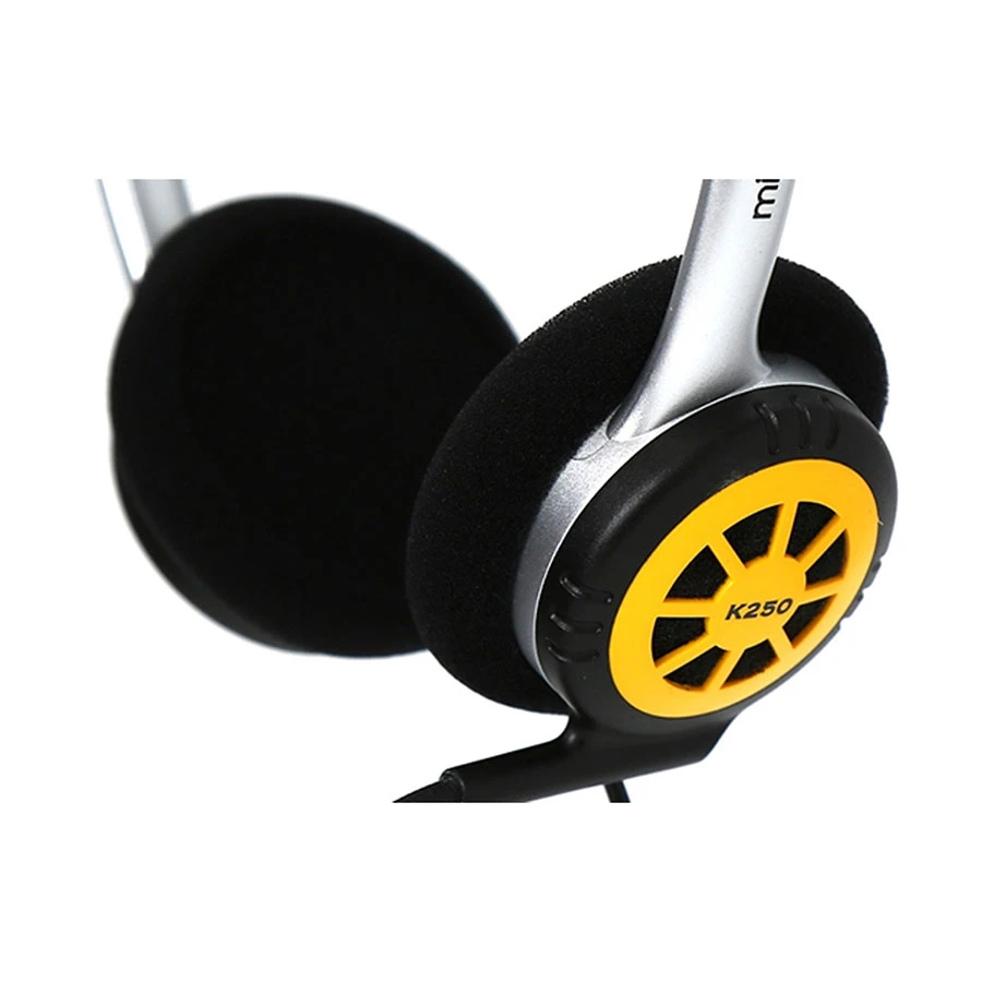 Picture of Microlab K250 Super Stereo Wired Black & Silver Headphone