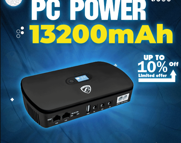 Picture of Pc Power 13200mAh Mini DC UPS