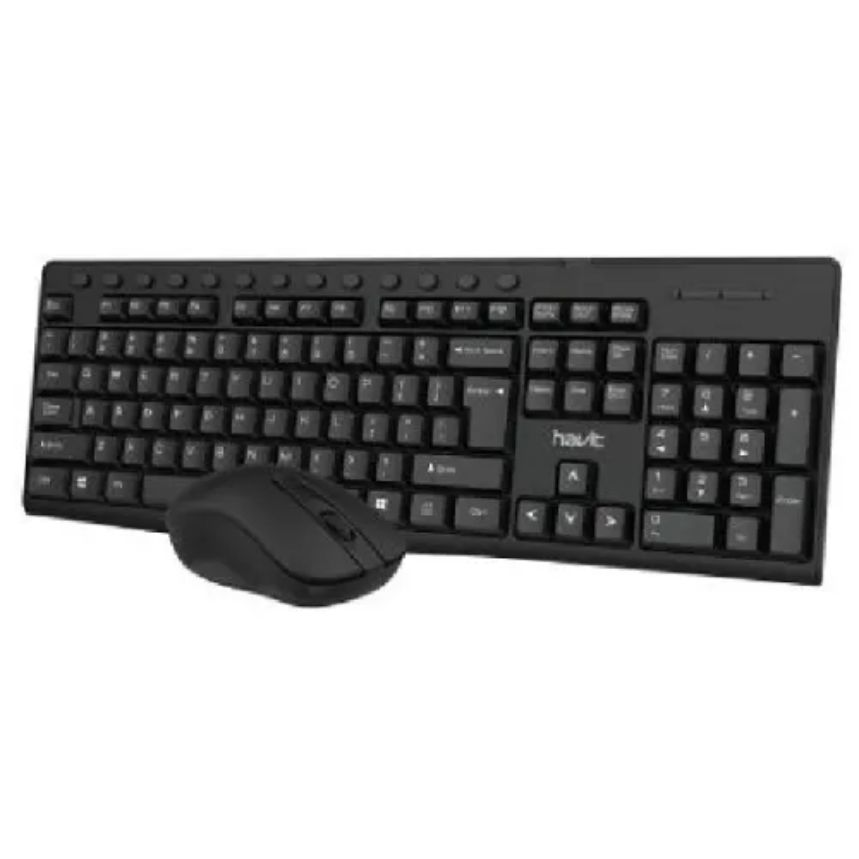 Picture of Havit HV-KB278GCM Black Wireless Keyboard & Mouse Combo with Bangla