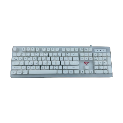 Picture of Havit KB876L USB Multi-Function Backlit White Gaming Keyboard With Bangla