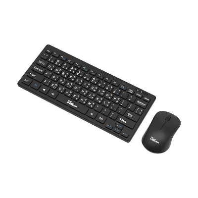 Picture of Pc Power PCK-226 + PCM-936 Wireless Black Keyboard & Mouse Combo with Bangla