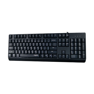 Picture of Rapoo NK1900 Wired Black Keyboard with Bangla