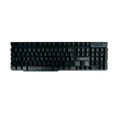 Picture of Xtreme XJOGOS KB72R Backlit Wired Black Keyboard with Bangla
