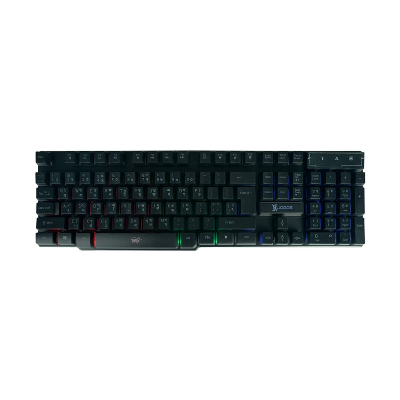 Picture of Xtreme XJOGOS KB72R Backlit Wired Black Keyboard with Bangla